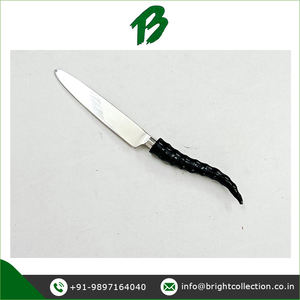 Le meilleur exportateur indien de couteau à dessert vintage en acier inoxydable de luxe de conception personnalisée de qualité supérieure pour la découpe de gâteaux à bas prix - Product Image 2