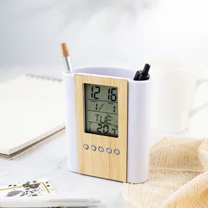 Portapenne Personalizzato Seren con Orologio, Gadget Personalizzabili - Product Image 1