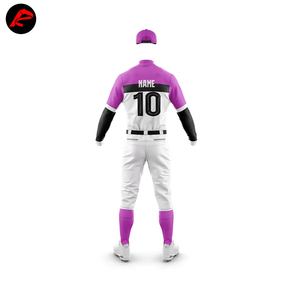 2023 personnalisé conçu de haute qualité Polyester Baseball Softball uniforme respirant jeunesse vêtements de sport pour activités de plein air ensembles - Product Image 6