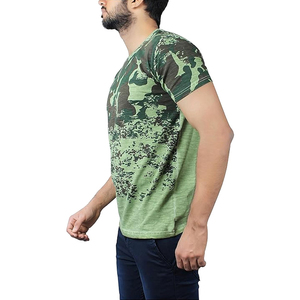 T-shirts élégants pour hommes, confortables et respirants, en coton et microfibre, imprimés à manches courtes, pour adultes, vêtements de haute qualité - Product Image 2