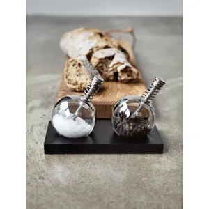 Custom Planet Merchandising <b>Salt</b> and <b>Pepper</b> <b>Set</b> Premium Spice Jar Collection - Product Image 3