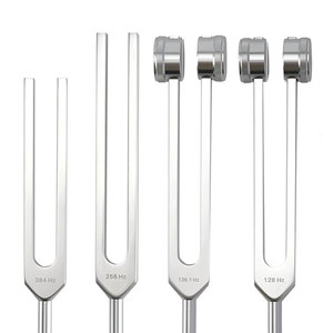 Nuevo, Precio Razonable, Juego de 4 Diapasones Manuales con Pesas, C 128, Certificado CE, Instrumentos Médicos Quirúrgicos de Diagnóstico - Product Image 3