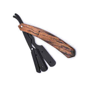 Lame en acier inoxydable la plus vendue Rasoirs de rasage Rasoir de salon de coiffure droit - Product Image 5