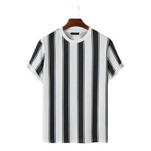 Vente en gros 100% coton Qualité de luxe Nouveau design T-shirt pour hommes Coupe ample T-shirt vierge de petite marque pour hommes - Product Image 1