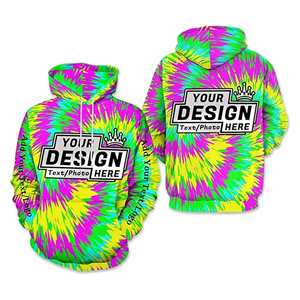 Sudadera con Capucha Personalizada para Hombre, 100% Algodón, Diseño Bordado con Colores Personalizados para Equipos o Eventos, Servicio OEM Disponible - Product Image 6