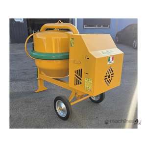 Mezcladora de Cemento Diésel de Fabricación Italiana, Calidad y Confiabilidad, Nueva Condición, Descarga Automática/Manual, Incluye Motor, Bomba y Propulsor - Product Image 2