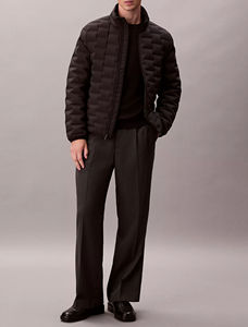 Chaqueta acolchada negra de calidad superior para hombre, chaquetas acolchadas ligeras, abrigos aislantes a prueba de viento resistentes al agua cálidos para invierno - Product Image 5