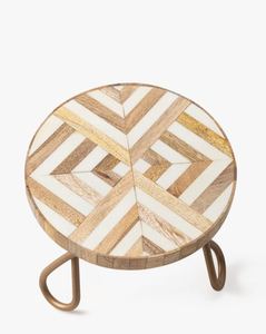 Support à gâteau en résine et bois moderne Plaque en résine avec support en métal Techniques d'artisanat - Product Image 3