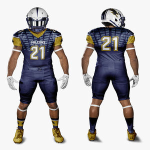 Customizable American <b>Football</b> Team Uniforms Breathable Youth Adult Jerseys Pant Padding Sublimated Plus Size Option Set Style - Product Image 6