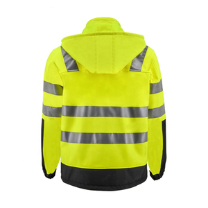 Nueva llegada de alta calidad de seguridad de alta calidad ropa de trabajo de alta visibilidad de seguridad reflectante llama de los hombres - Product Image 3