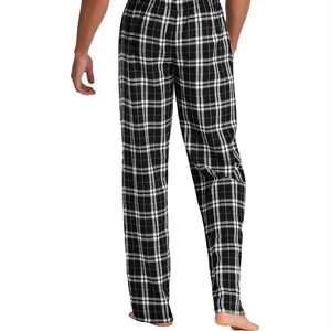 OEM ODM Service New Check Designed Sleepwear Cotton Trousers Pajamas Breathable Quick Dry <b>Plaid</b> Print Trouser Male - Product Image 3
