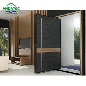 Porte <span class=keywords><strong>d</strong></span>'<span class=keywords><strong>entrée</strong></span> moderne de qualité supérieure Porte <span class=keywords><strong>d</strong></span>'<span class=keywords><strong>entrée</strong></span> coulissante en bois massif pour villas maisons appartements bâtiments résidentiels porte <span class=keywords><strong>portail</strong></span> - Product Image 6