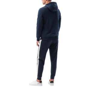 2025 vêtements de sport pour hommes avec logo personnalisé 100% coton survêtements de jogging unis grande taille logo personnalisé survêtement pour hommes - Product Image 3