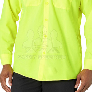 Camisa de Trabajo de Manga Larga Reflectante, Impermeable, Transpirable y de Secado Rápido para Seguridad y Uso en Exteriores con Diseño Duradero - Product Image 5