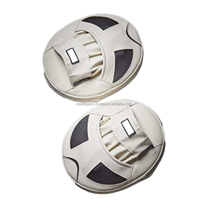 Pads de frappe en cuir de vachette personnalisés, confortables, pour la boxe, gants de frappe, équipement d'entraînement professionnel MMA, toutes saisons, vente en gros - Product Image 3