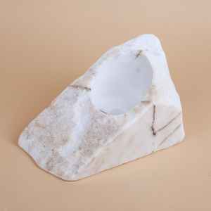 Marble Portable Wine <b>Bottle</b> Holder Stand Durable American Style Hand-Blown Luxury <b>Decor</b> by the Craft Exim - Product Image 4