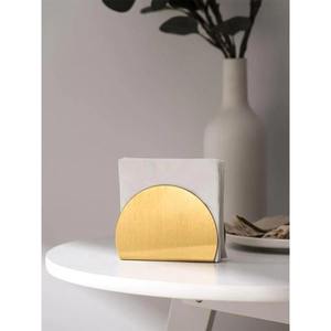 Porte-serviettes décoratif en métal, organisateur artistique et durable, fait à la main, parfait pour les arrangements de table de café et de salle à manger à la maison - Product Image 6