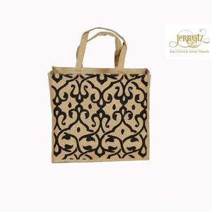 ปอกระเจาถุงช้อปปิ้ง100% ที่มีคุณภาพที่ดีที่สุดราคาขายส่งถุงปอกระเจาที่กำหนดเอง MOQ สไตล์ถุงช้อปปิ้งส่งออกจากประเทศบังคลาเทศ - Product Image 2