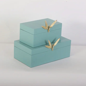 Organisateurs de bijoux en laque faits à la main vietnamienne Boîte à bijoux en laque décorative élégante pour boîte à bijoux cadeau - Product Image 2