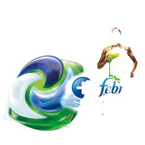 Cápsulas Ariel Platinum ® Cápsulas de detergente líquido para ropa, 52 lavados, con Touch of Febreze Odour Defense, extra quitamanchas - Product Image 1