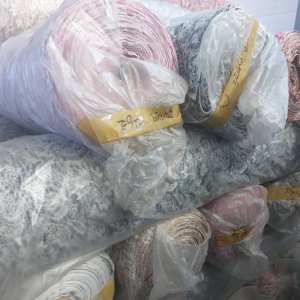 Tela de Encaje Raschel Delicada Hecha en Corea, Spandex Transparente para Vestido Maxi de Verano para Mujer, Uso Diario y para Fiestas - Product Image 6