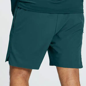 Pantalones cortos de gimnasio de alto rendimiento para hombre adecuados para todas las estaciones pantalones cortos de gimnasio transpirables para entrenamiento correr gimnasio - Product Image 4