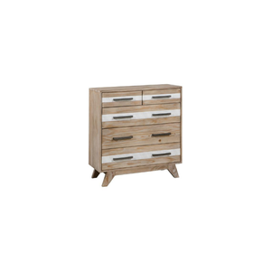 SOHO Marca Diseño moderno madera Tallboy 5 cajones muebles de dormitorio gráfico promocional caja de cartón embalaje hecho en Vietnam - Product Image 1