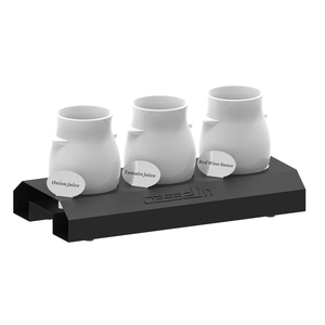Support à sauces 2 pièces pour la promotion de la vaisselle, organisateur de table pour le ketchup, la moutarde, etc. - Product Image 1