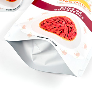 Sacchetti di Stand up ad alta barriera riciclabili con cerniera sacchetti di cibo a prova di umidità per snack borsa per imballaggio di noci per animali domestici - Product Image 4