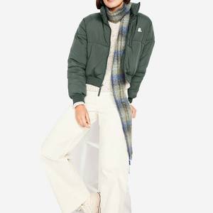 Chaqueta Acolchada de Moda para Mujer, Corte Regular, para Invierno, Tejido de Alta Calidad, Precio Económico, Cuello Alto - Product Image 3