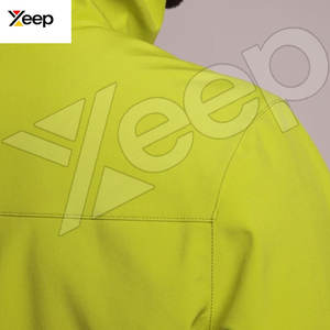 Customized Hooded Winter Front Logo <b>Light</b> Weight Breathable Men's Softshell Jacket - Product Image 6
