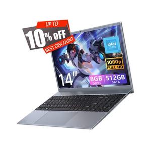 Ordinateur portable professionnel Intel J3710 Quad-Core 15,6 pouces 8 Go 512 Go SSD+HDD 2,66 GHz Écran IPS avec prise US et clavier anglais - Product Image 1