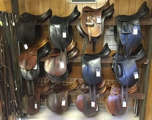 Customized English Dressage Horse <b>Saddle</b> Comfortable Endurance Genuine Leather Designed with the Latest Styles for Horse Riding - Product Image 4