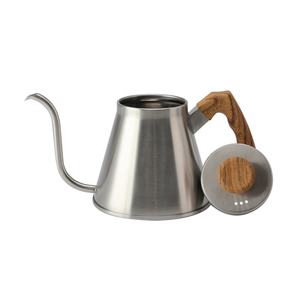 0,7/1.0L, StoveTops, estufa de cuello de cisne Acero inoxidable Verter sobre cafetera Hervidor - Product Image 3