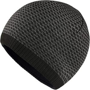 High Quality Best Selling Pakistan Manufacture Beanies <b>Hats</b> Jacquard Style Solid Color Beanie <b>Hats</b> for Adults Customized Logo - Product Image 1