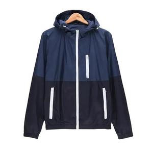 Veste coupe-vent en polyester imperméable sur mesure de nouvelle conception, vente en gros de vestes coupe-vent bon marché - Product Image 3