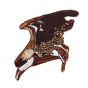 Patch brodé personnalisé de haute qualité en forme de crocodile animal, vente en gros - Product Image 6