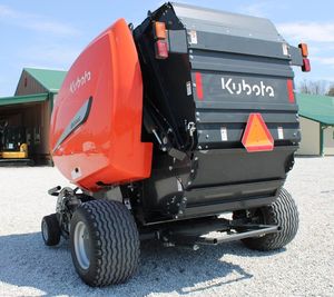 Kubota BV5160 <b>NET</b> Round Baler With Wheel Ready for Low Price - Product Image 1