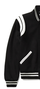 เสื้อแจ็คเก็ตวาร์ซิตี้ผ้าวูลแบบสั่งทำพิเศษ พร้อมกระดุมแบบสแนป ปักลายตามสั่ง คอเสื้อแบบริบ กันน้ำ กันลม เป็นมิตรต่อสิ่งแวดล้อม - Product Image 3