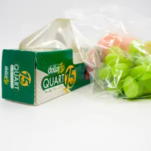 White Transparent Self Seal Zipper Plastic Bag Retail Packaging Poly Ziplock Bag on Box Vietnam Supplier