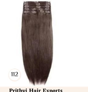 Extensiones de Cabello Humano Remy Indio Premium con Clip, Doble Trama |   Suave y Natural, 27 Opciones de Color - Product Image 6