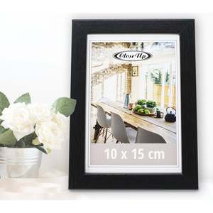 ชุดกรอบรูปอะคริลิค 12 ชิ้น ขนาด 10 x 15 ซม. สีดำ เงิน พลาสติก MDF โลหะ แก้ว กระดาษ ขนาดสั่งทำได้ สำหรับแขวนผนัง ใช้เป็นของขวัญ - Product Image 6