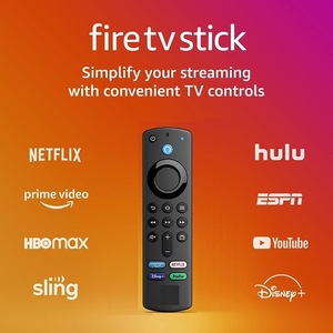 Haute qualité pour Fire TV Stick 4K, lecteur multimédia en streaming avec télécommande vocale Alexa, produit électronique grand public - Product Image 1
