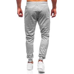 2026 Cotton Men's Casual Slim Fit Premium Quality Breathable Lightweight Eco-Friendly <b>Drawstring</b> Closure <b>Trousers</b> Customizable - Product Image 3