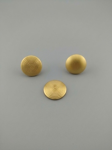Punti Tattili Rotondi in Ottone con Superficie Striata, Indicatore Guida Senza Barriere per Non Vedenti, per Esterni - Product Image 2