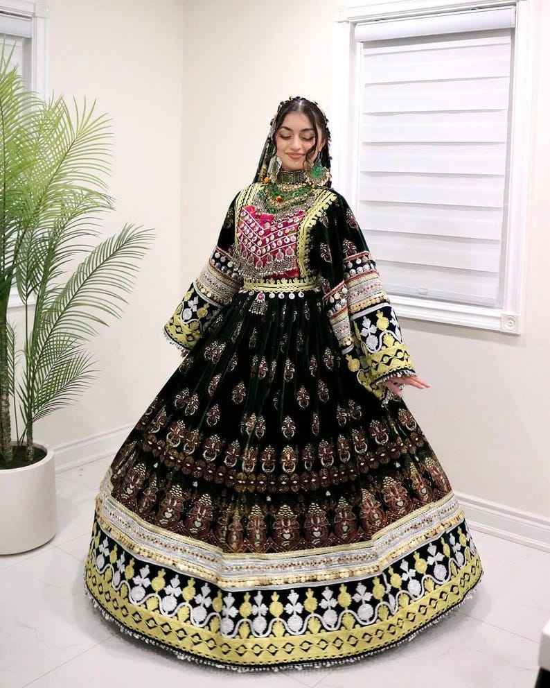 gand afghani dress
