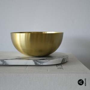 ถ้วยไอศกรีมทองเหลืองโบราณทำจากทองเหลืองขัดเงาสำหรับงานแต่งงาน - Product Image 6
