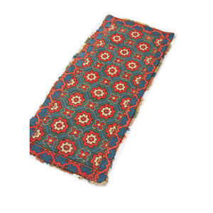 Alfombras Aalam Jaipur US Paem-776 Verdes, Tejidas a Mano con Diseño Floral de Lana para Uso Doméstico - Product Image 2