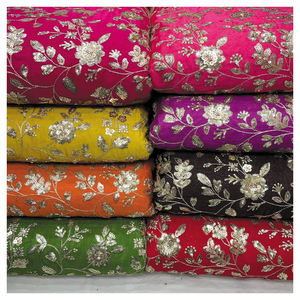 Tissu brodé perlé non tissé de haute qualité pour robes de mariée et de soirée pour filles et garçons, avec perles brodées - Vente en gros - Product Image 1