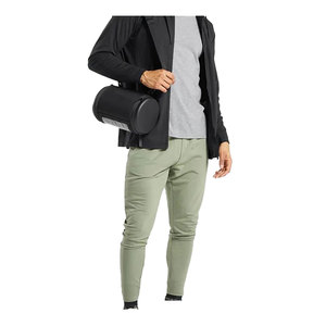 Pantalones informales activos para hombre con ajuste elástico Joggers de algodón suave y cintura elástica con bolsillo lateral funcional - Product Image 3